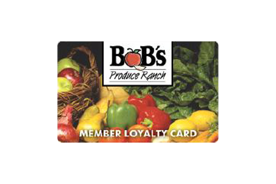 Member Loyalty Card :: BoB's Produce Ranch